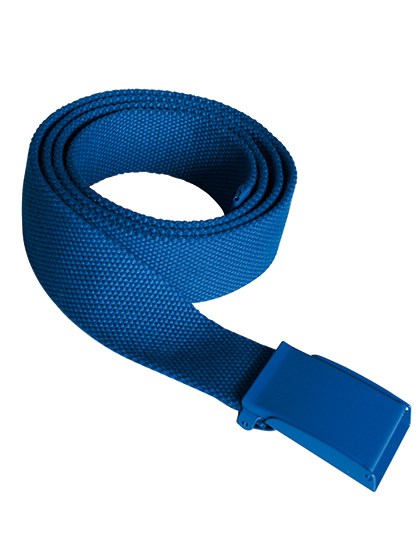 Korntex - Trendy Promotional Belt Basel - Royal Blue