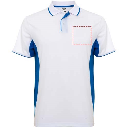Montmelo unisex sportpolo met korte mouwen