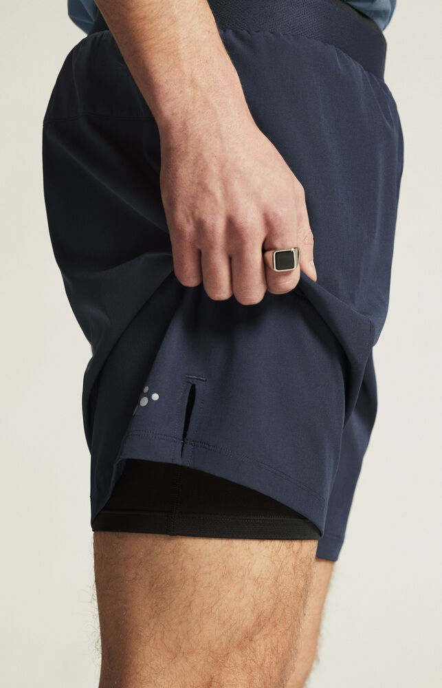 Craft - Unify 2-in-1 Shorts M Blaze/Black XXL