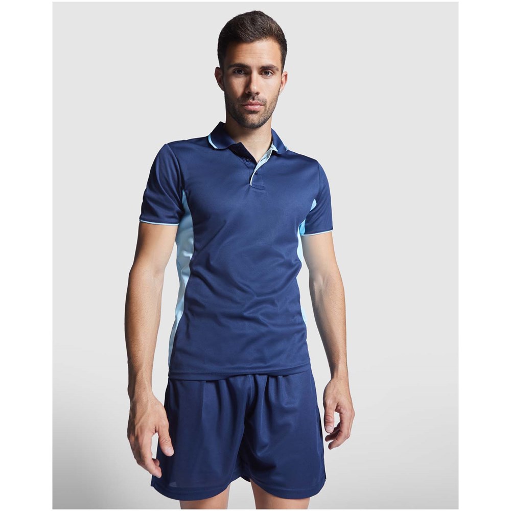 Montmelo unisex sportpolo met korte mouwen