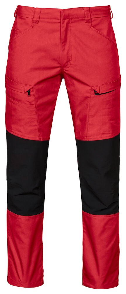 2520 STRETCHBROEK ZONDER KNIEZAKKEN - Rood