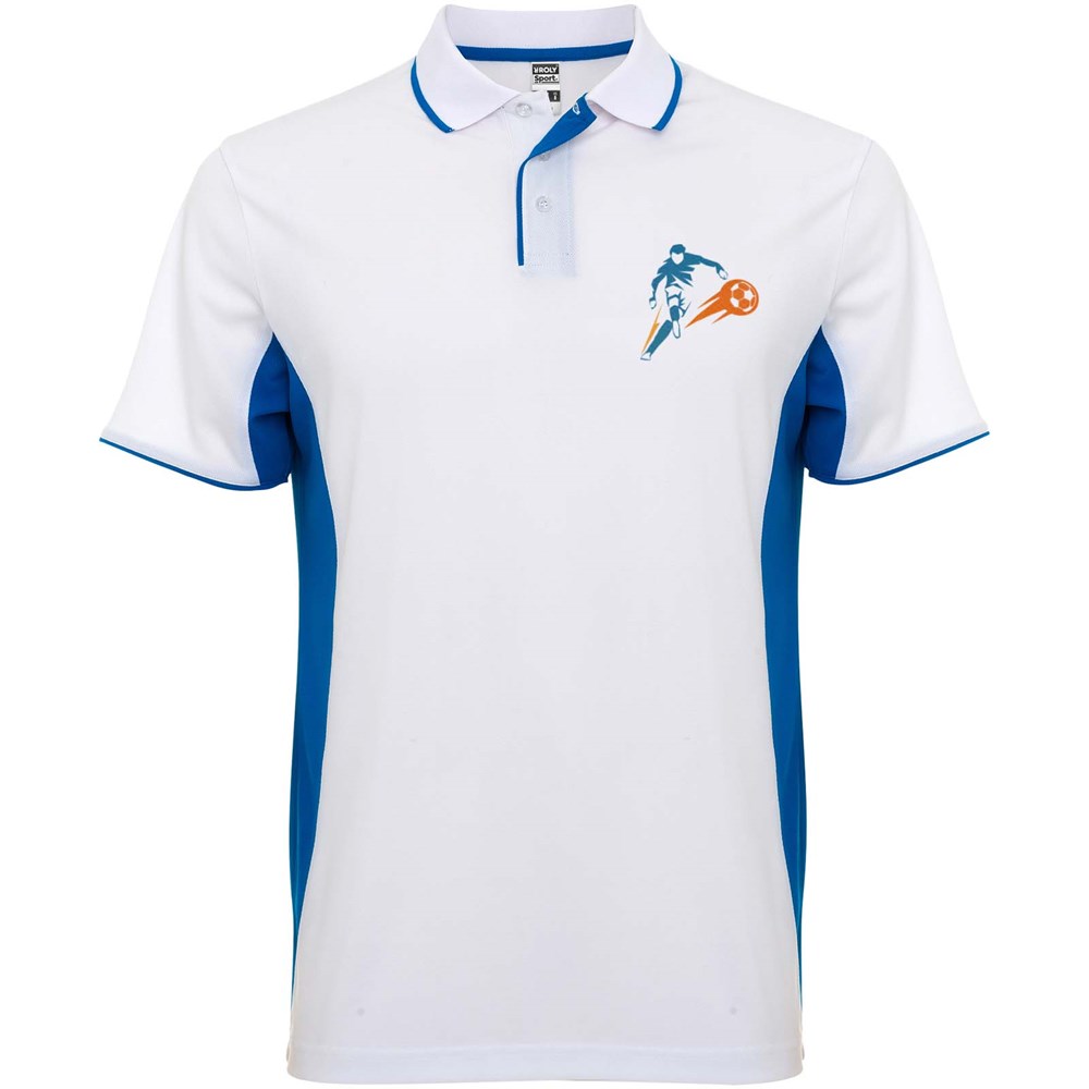 Montmelo unisex sportpolo met korte mouwen